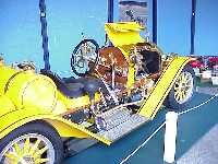 quarter scale model auto, right side view